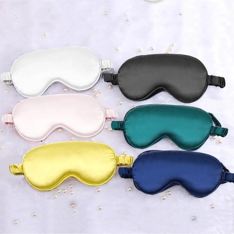 Satin Blackout Sleep Eye Mask