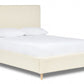 Berry Modern Upholstered Bed With Minimalist Design