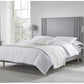 Catherine Upholstered Low Divan Base With Beech Wood Legs , Total Height 30Cm