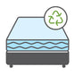 Removal Service - Divan Bed Set (Bed Base, Mattress & Headboard)