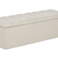 Shelley Upholstered Ottoman Blanket Box With Fluting